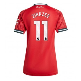 Manchester United Joshua Zirkzee #11 Hemmakläder Dam 2025-26 Kortärmad Manchester United Joshua Zirkzee #11 Hemmakläder Dam 2025-26 Kortärmad